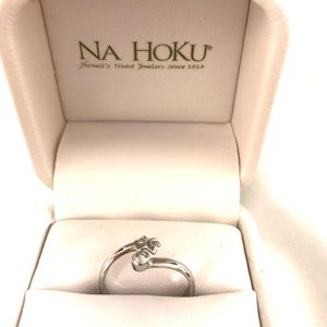 NA HOKU toe ring with Plumeria Flower 🌺